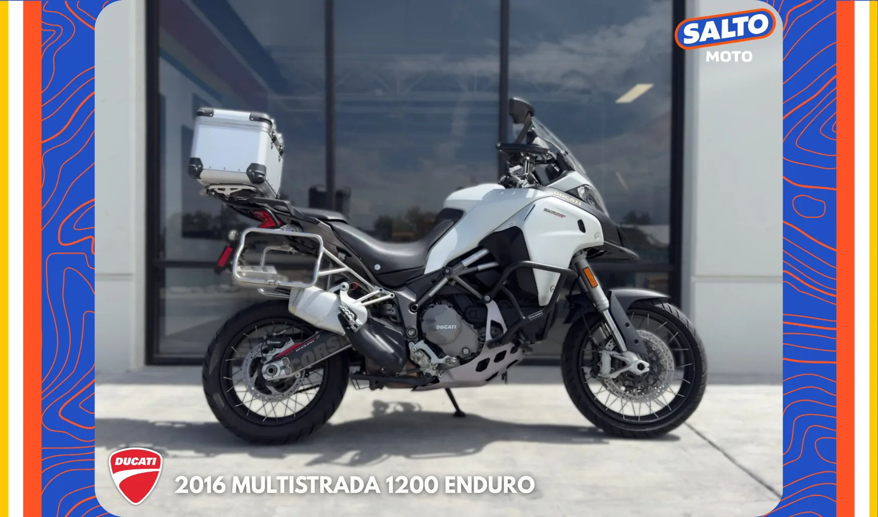 2016 Ducati Multistrada 1200 Enduro at Salto Moto