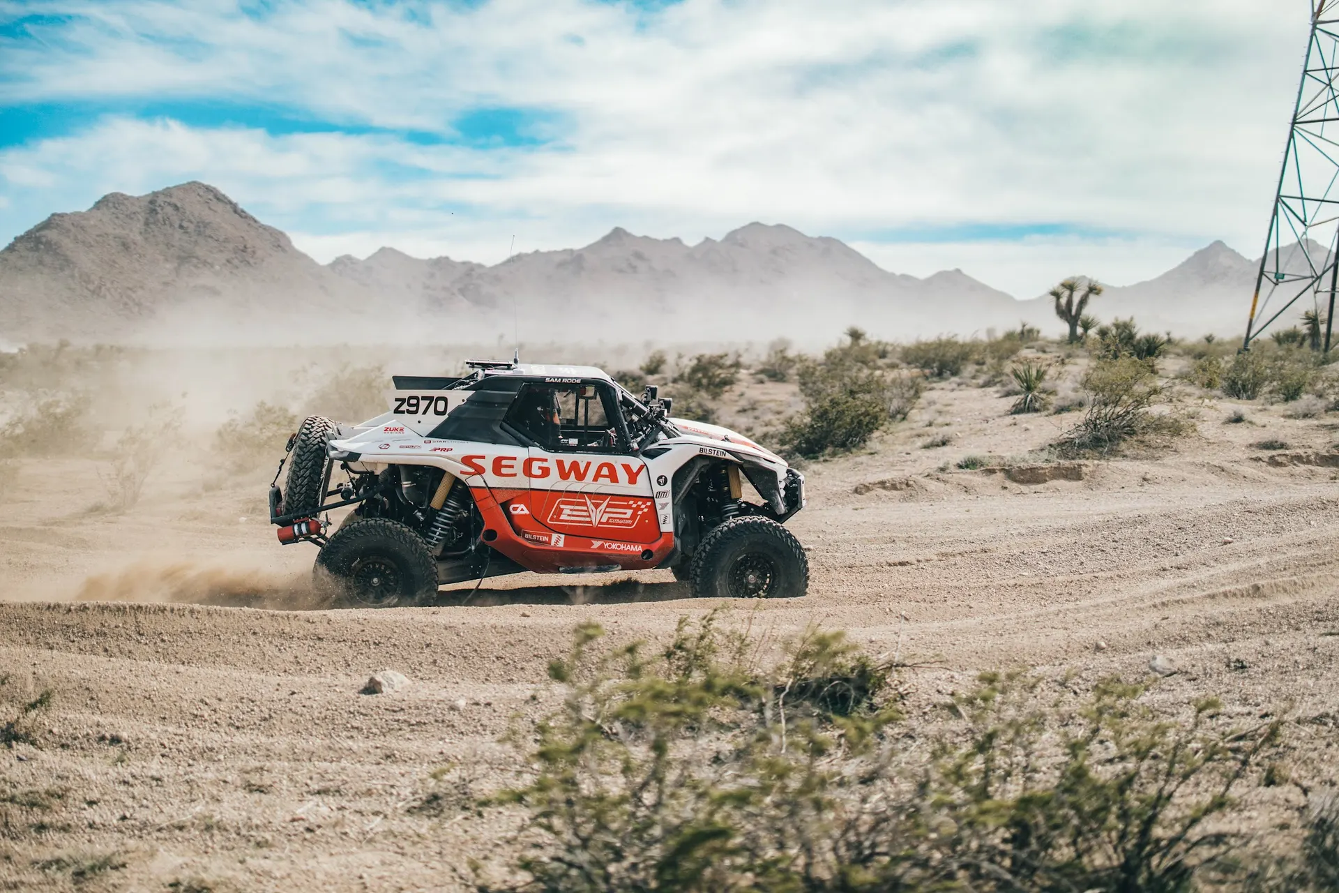 Segway race car No. 2970 at the Mint 400