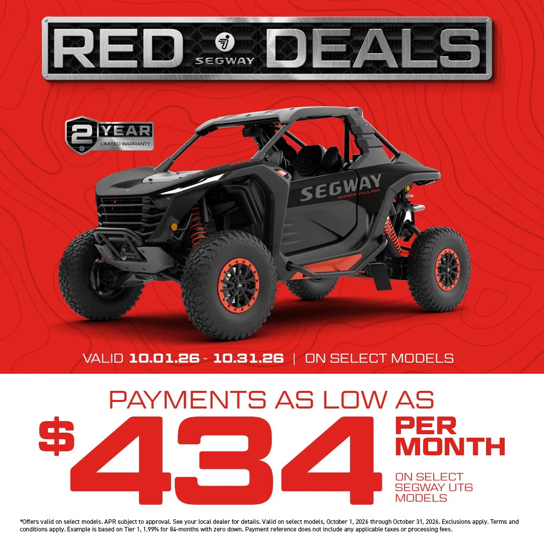 Segway October payment offer, Super Villain SX20T