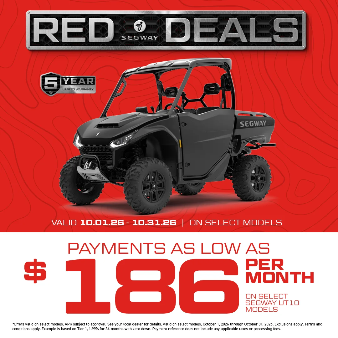 Segway October payment offer, UT10